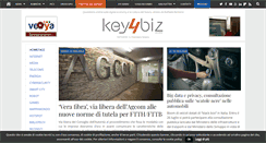 Desktop Screenshot of key4biz.it